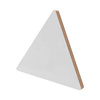 Cornice triangolare in MDF per sublimazione - 17,8 x 20,3 cm