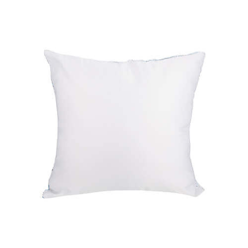 Copricuscino 40 x 40 cm con paillettes per sublimazione – celeste