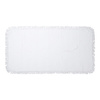 Asciugamano 152 x 76 cm con frange per sublimazione - bianco