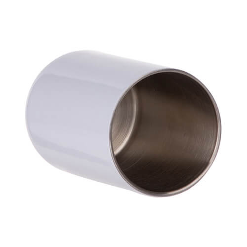 Tazza in acciaio inossidabile senza manico 350 ml per sublimazione - bianco