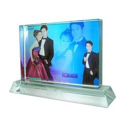 Foto cristallo grande rettangolo modello SJ27