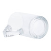 Mug in vetro da 400 ml con manico triangolare per sublimazione