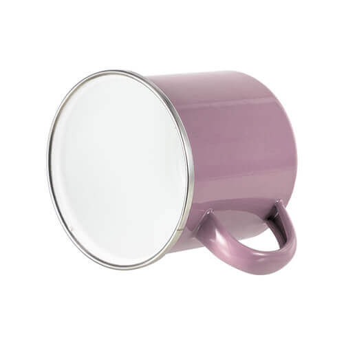 Tazza in metallo 360 ml Sublimazione Termostampa - rosa