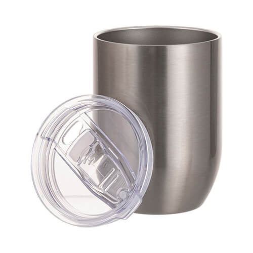 Tazza da vino 450 ml per sublimazione - argento