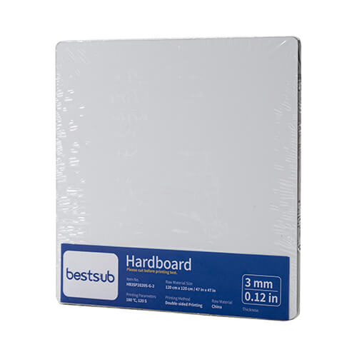 Cartoncino biadesivo per sublimazione 20 x 20 x 0,3 cm - 2 pz.