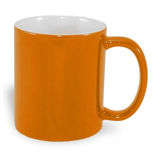 Tazza Magico – arancione sublimazione Termostampa