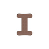 Lettera decorativa da MDF per sublimazione 10 cm I