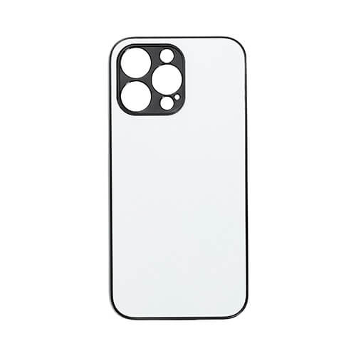 Custodia in plastica nera per iPhone 14 Pro Max per sublimazione