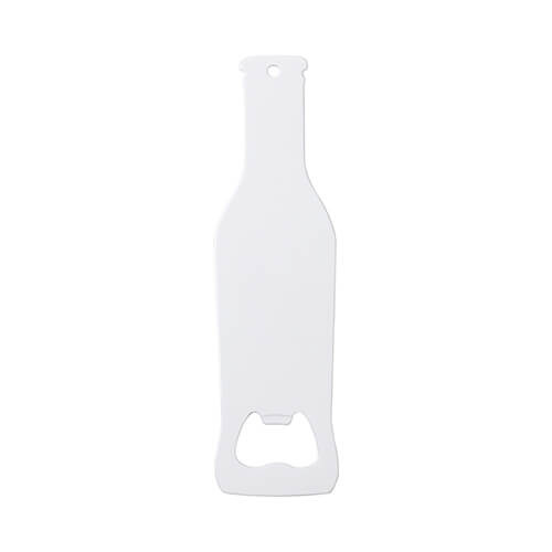 4 x 17,8 cm apribottiglie per sublimazione - bianco