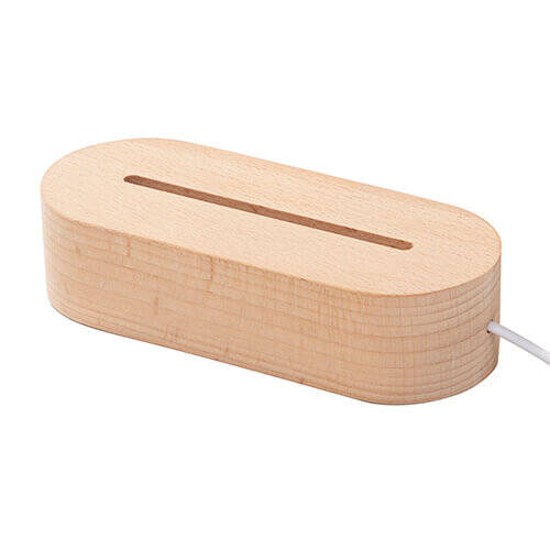 Base della lampada a LED - ovale 14,5 cm - luce calda