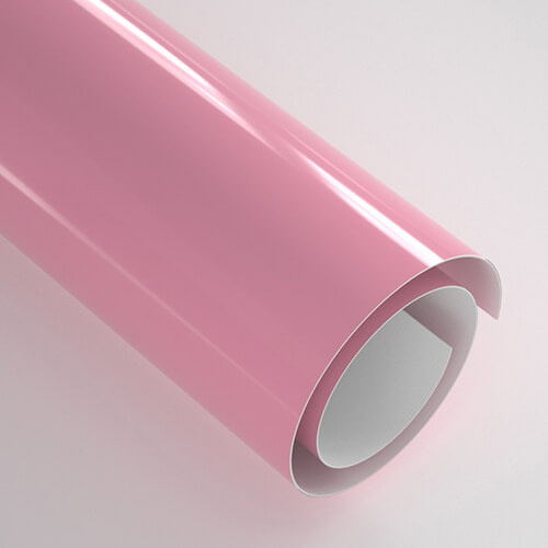 Pellicola autoadesiva 30,5 x 30,5 cm - 20 fogli - Glossy Pink