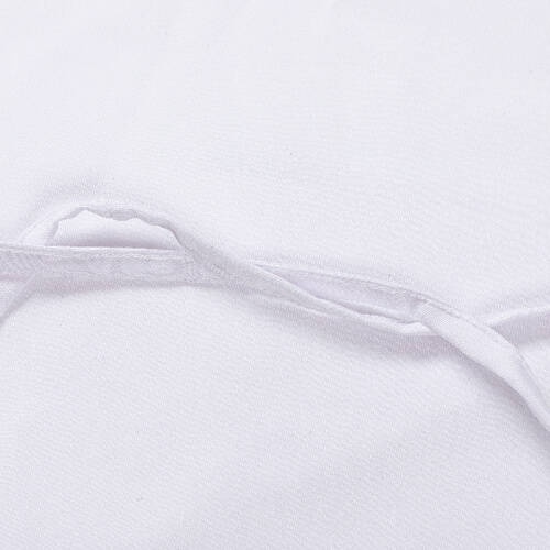 Grembiule bianco adulto con tasca per sublimazione