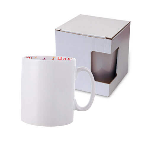 Tazza 300 ml con interno Happy Birthday con la scatola Sublimazione Termostampa