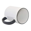 Tazza MAX 450 ml con il manico nero Sublimazione Termostampa