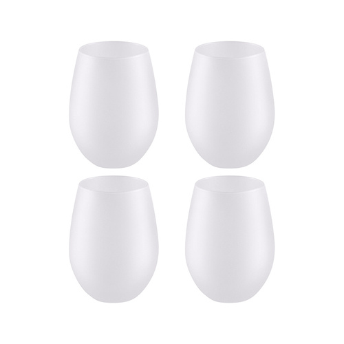 Set di 4 bicchieri da vino 500 ml stampabili