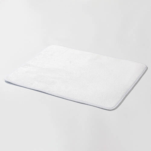 Zerbino rettangolare in flanella a sublimazione