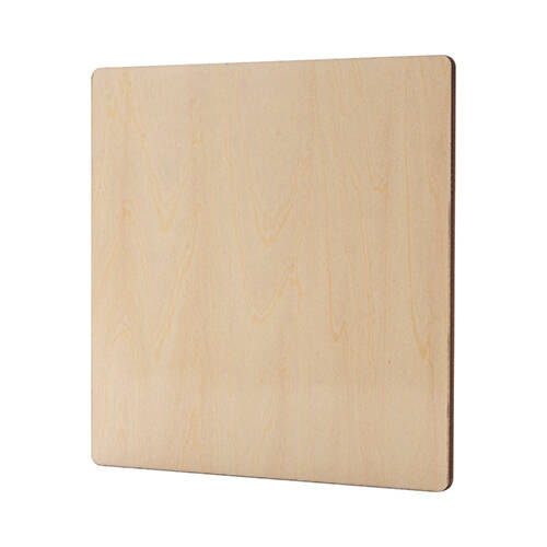 Piastra bifacciale in compensato per sublimazione 20 x 20 x 0,5 cm - 2 pz.