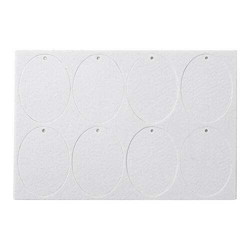 Appendiabiti per auto per sublimazione - ovale