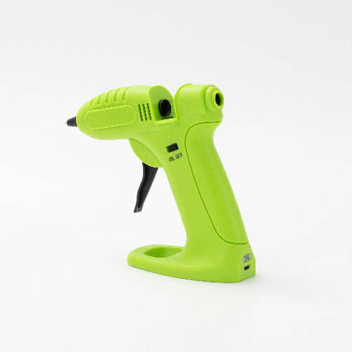 Pistola per colla a caldo a batteria con stick di colla