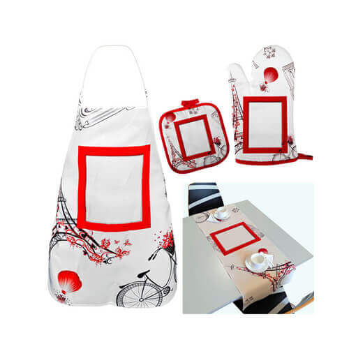Set da cucina per sublimazione - Parigi