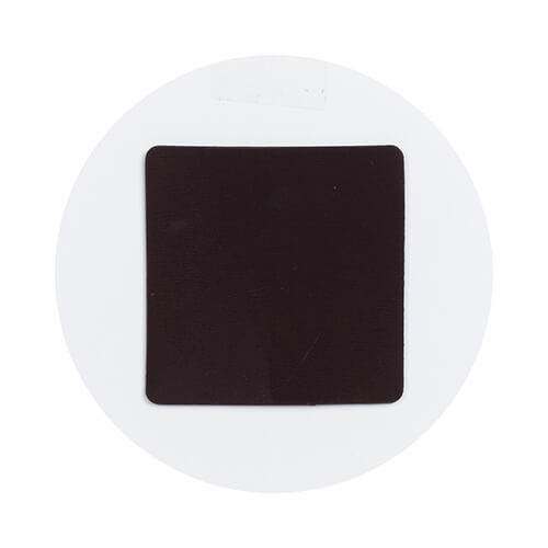 Magnete in plastica Ø 6,5 cm per sublimazione - cerchio