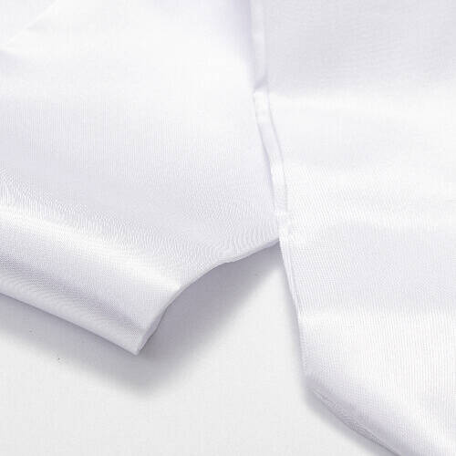 Cravatta bianca 152 x 10 cm per sublimazione