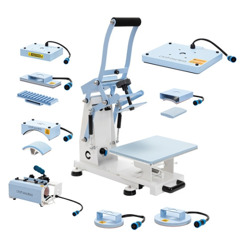 Craft Express Hobby Combo Blue Pressa multifunzione 8 in 1