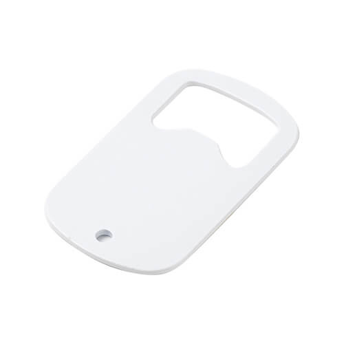 3 x 5 cm apribottiglie per sublimazione - bianco