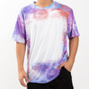 T-shirt Cotton-Like Bleached Mist Lavender per sublimazione