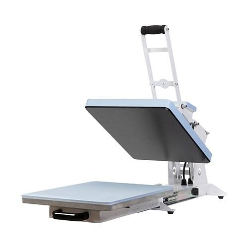 Pressa automatica in piano con piano estensibile 40 x 50 cm