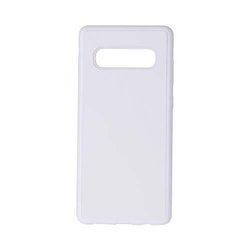 Custodia Samsung Galaxy S10 Plus bianco in gomma per Sublimazione trasferimento termico