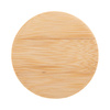 Apribottiglie rotondo in bambù ∅ 6 cm per sublimazione