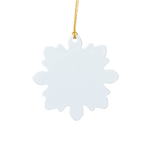 Ciondolo in plastica per sublimazione - foglia