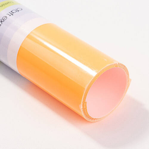 Lamina flessibile luminescente - giallo brillante arancione