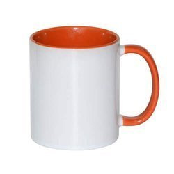 Tazza 330 ml FUNNY arancione Sublimazione Termostampa