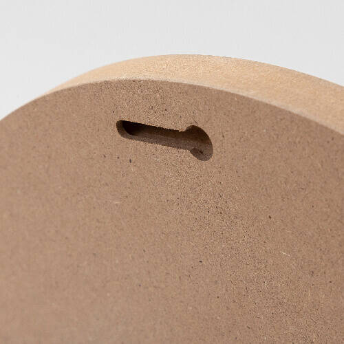 Cornice fotografica - cuore in MDF per sublimazione - Ø 30,5 cm