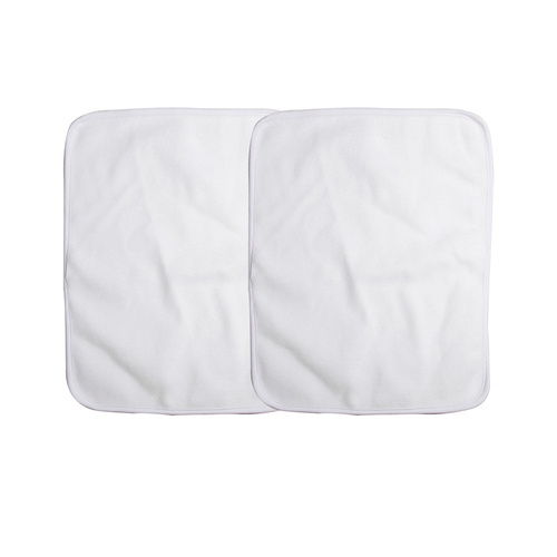 Set di 2 teli in pile 40 x 30 cm per la stampa