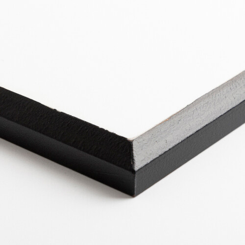 Cornice in MDF con bordo nero per sublimazione - 20,3 x 25,4 cm