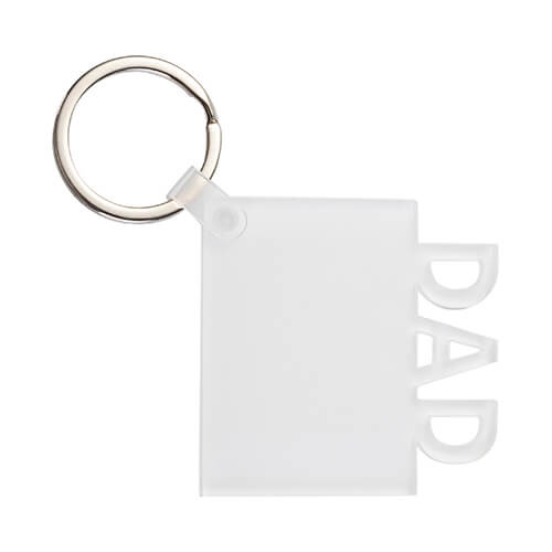 Portachiavi in ​​acrilico per chiavi a sublimazione - Dad