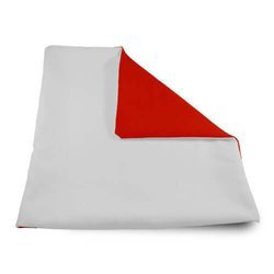 Copricuscino SOFT rosso 32 x 32 cm per sublimazione di trasferimento termico