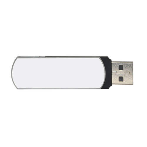 Portachiavi di metallo - chiavetta 8 GB Sublimazione trasferimento termico