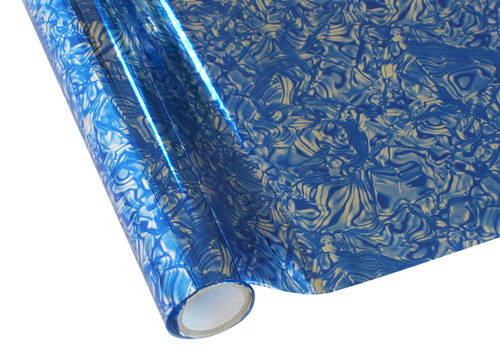 Lamina per stampa a caldo con motivo - Floral Blue