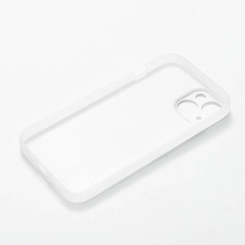 Custodia per sublimazione in gomma trasparente per iPhone 14