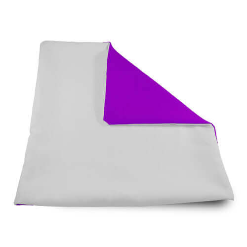 Copricuscino SOFT viola 32 x 32 cm per sublimazione di trasferimento termico