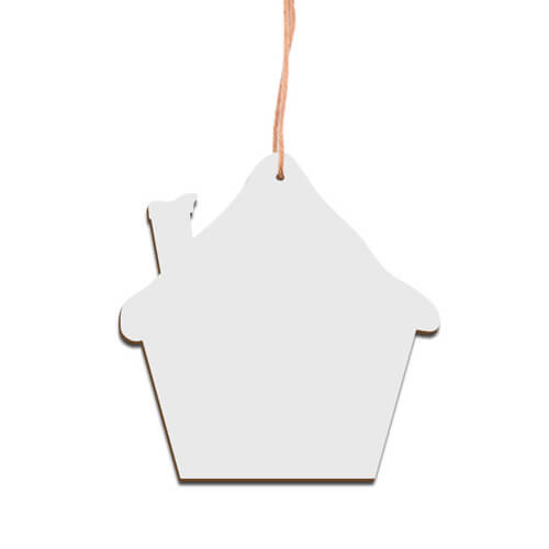 Pendente in MDF per sublimazione - casa