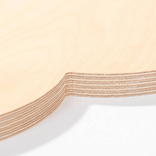 Cornice per foto - cuore in compensato per sublimazione - 25,4 x 25,4 cm