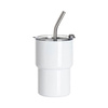 Una tazza da viaggio da 500 ml con cannuccia per la sublimazione