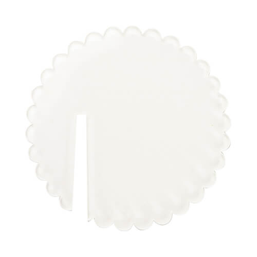 Appendino in vetro acrilico per sublimazione - ruota dentata