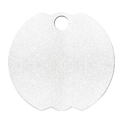 Targhetta con nome in fibra di legno con glitter per tazza da 1200 ml per sublimazione - bocciolo