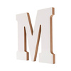 Lettera decorativa 25 cm in MDF per sublimazione - M